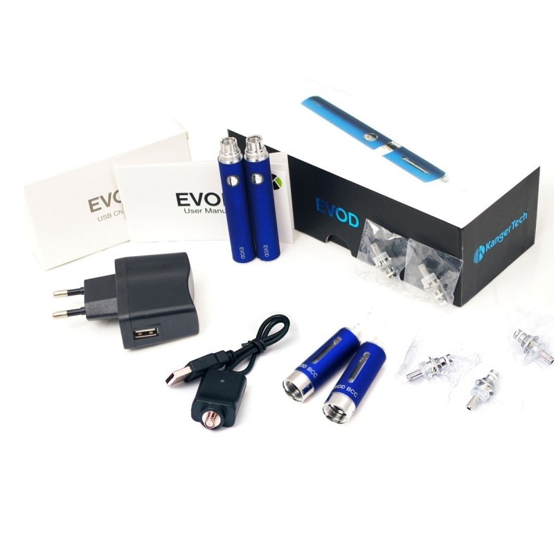Kit Kanger Evod BCC bleu - Zen-vape